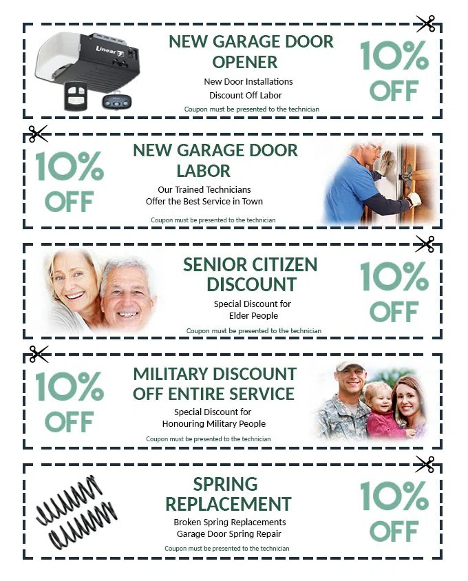 Jacksonville Garage Door And Opener Jacksonville, FL 904-464-1521 - coupons